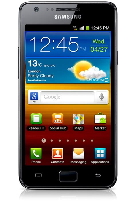 samsung galaxy 2 smartphone